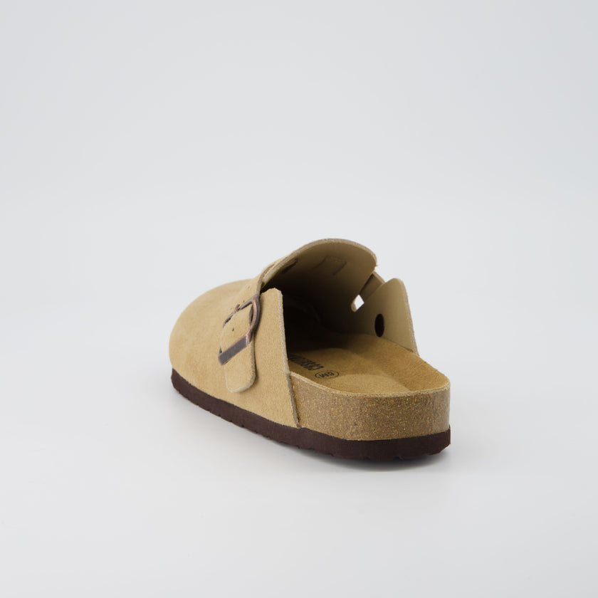 Leather Clogs for Women, Backless Slip-On Clogs, 8 Colors, Wide Width