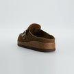 Black Clogs for Women, Slip-On Suede Clogs, Medium and Wide Width