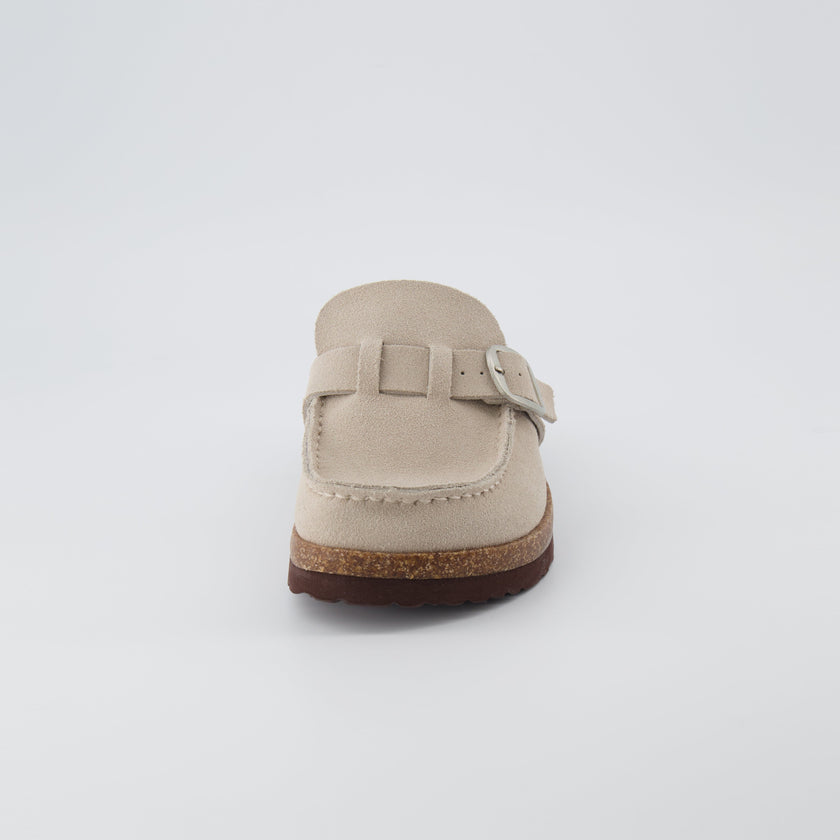Black Clogs for Women, Slip-On Suede Clogs, Medium and Wide Width