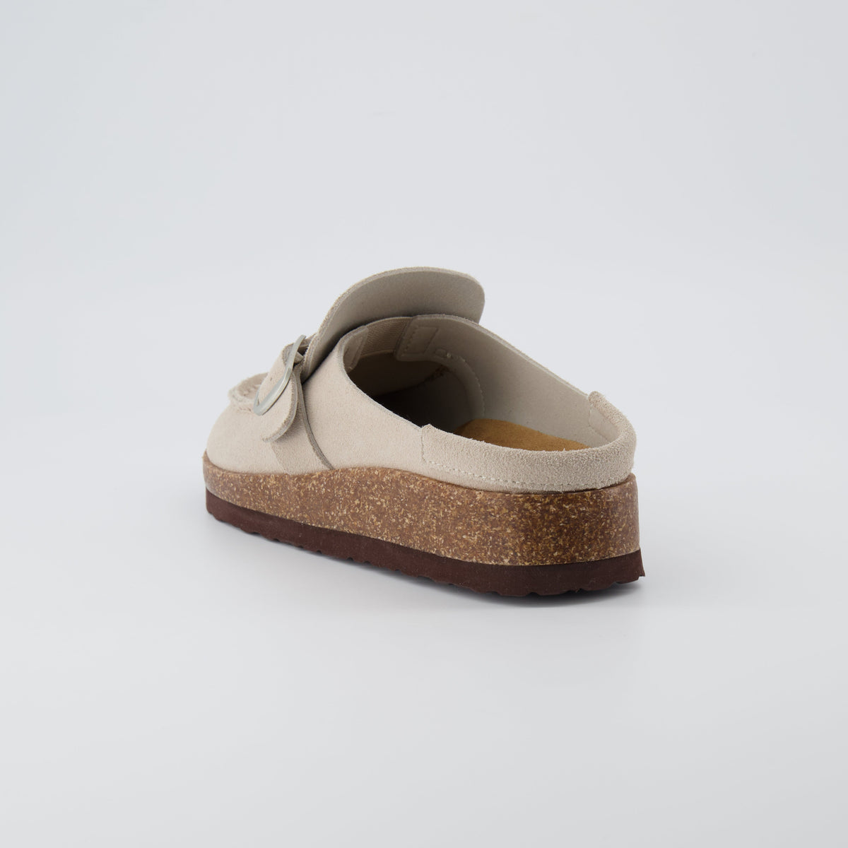 Black Clogs for Women, Slip-On Suede Clogs, Medium and Wide Width