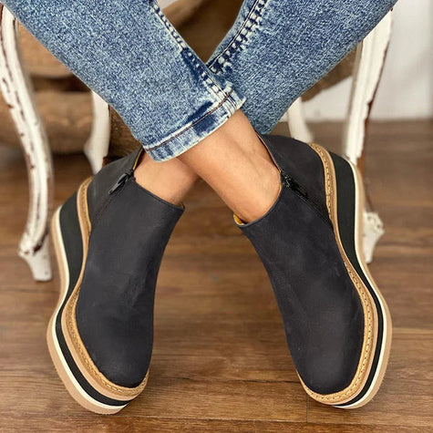 Platform Chelsea Boots for Women 8