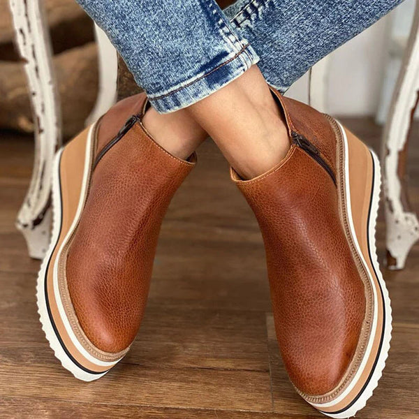 Platform Chelsea Boots for Women 7