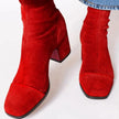 Women's Leopard Print Boots, Elegant Dress Boots in 5 Colors, US 5-12