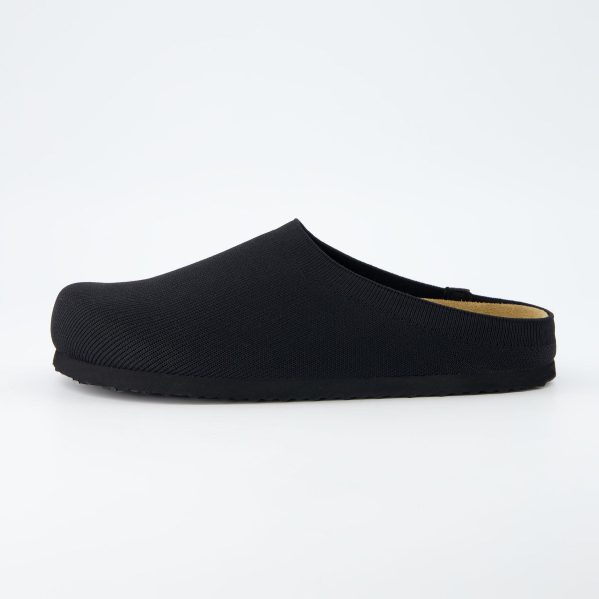 Knit Clogs for Women, Cork Footbed Clog Slippers, Wide Width