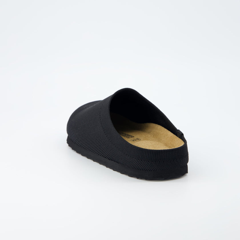 Knit Clogs for Women, Cork Footbed Clog Slippers, Wide Width