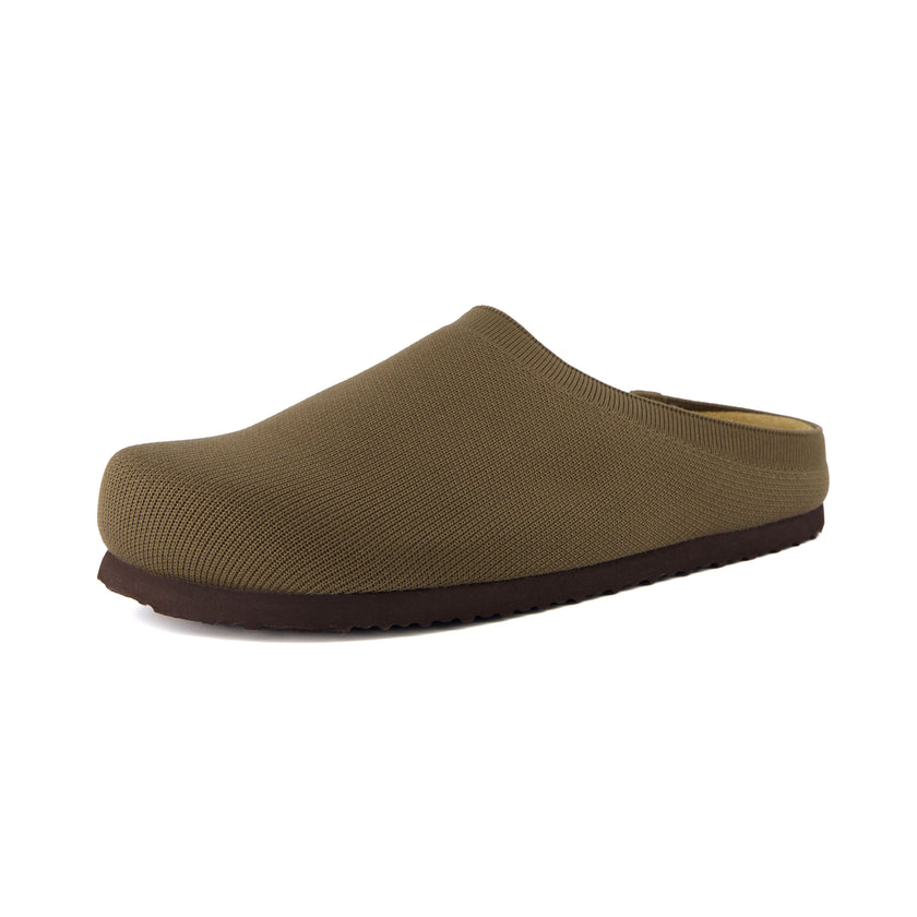 Knit Clogs for Women, Cork Footbed Clog Slippers, Wide Width