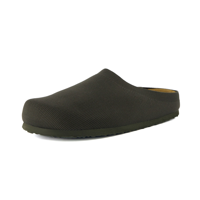 Knit Clogs for Women, Cork Footbed Clog Slippers, Wide Width