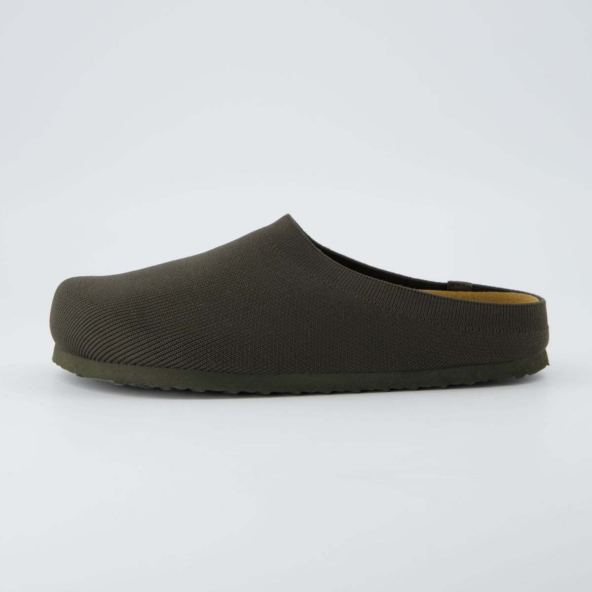 Knit Clogs for Women, Cork Footbed Clog Slippers, Wide Width