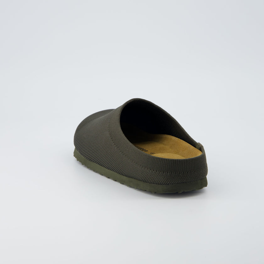 Knit Clogs for Women, Cork Footbed Clog Slippers, Wide Width