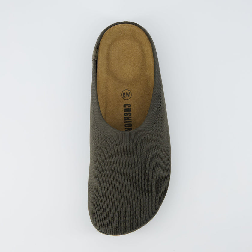 Knit Clogs for Women, Cork Footbed Clog Slippers, Wide Width