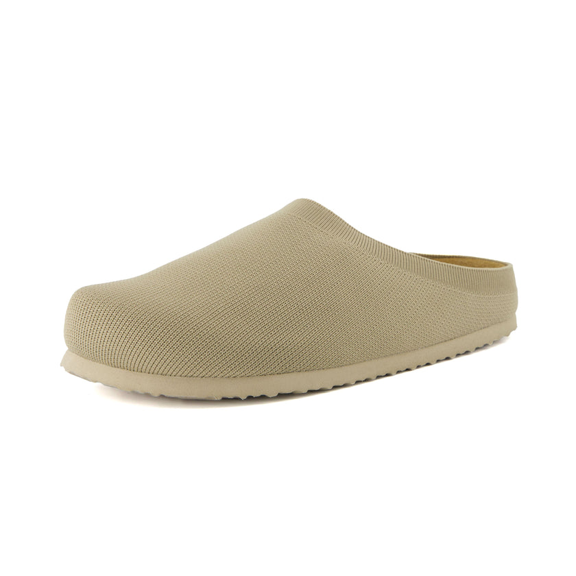Knit Clogs for Women, Cork Footbed Clog Slippers, Wide Width
