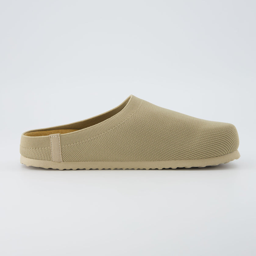 Knit Clogs for Women, Cork Footbed Clog Slippers, Wide Width