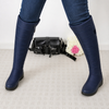 Slip on snow boots in Blue
