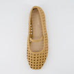 Women's Ballet Flats with Arch Support, Woven Memory Foam Slip-On Flats