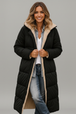 Long coat for women in Black