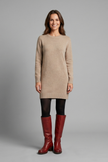 Comfortable boots for women, mid calf block heel detail