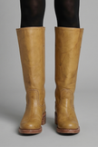 Comfortable boots for women in Yellow