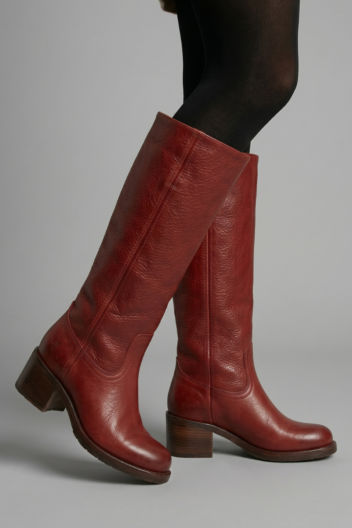 Comfortable boots for women, mid calf boots styled