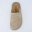 Suede Clogs for Women, Loafer Clog Mules with Cork Sole, Wide Width