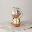 Women's Leopard Sneakers, Retro Low Top Lace Up Shoes, Leopard or Metallic
