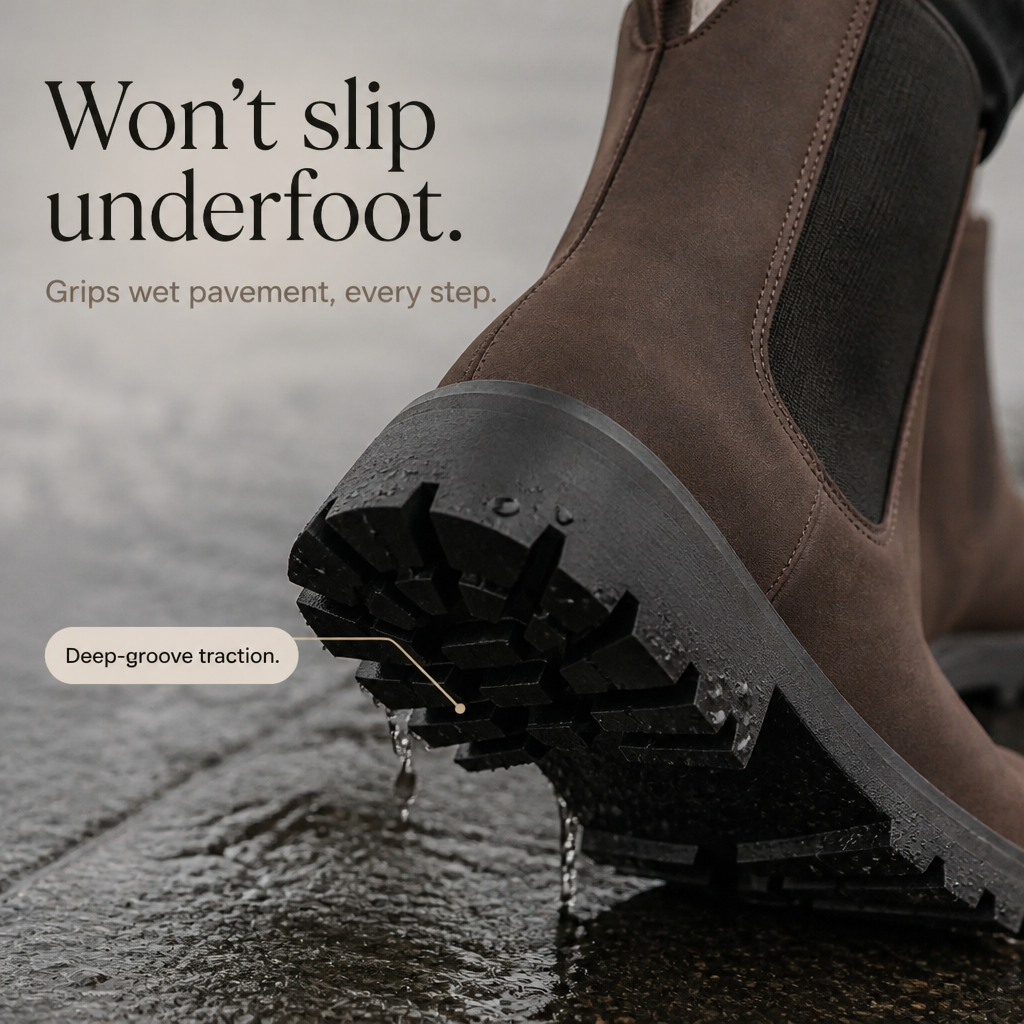 Brown Chelsea Boots for Women 7