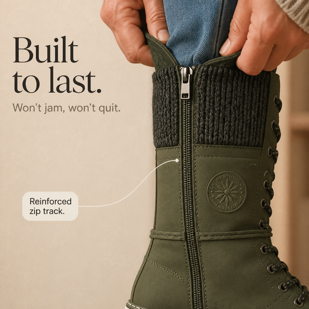 Winter snow boots womens, detail view
