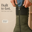 Winter snow boots womens, detail view