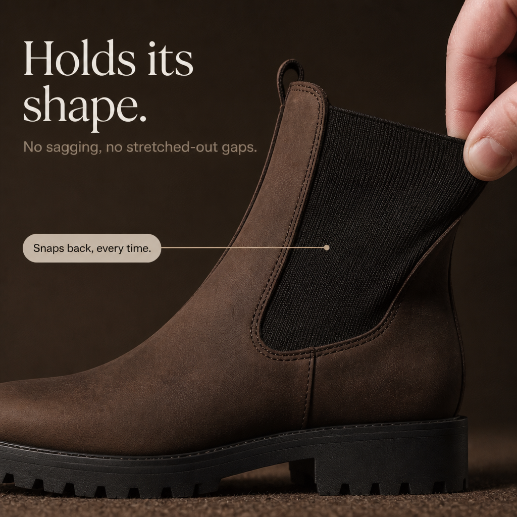 Brown Chelsea Boots for Women 8