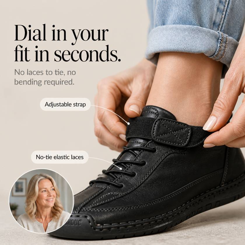 Bunion shoes for women, detail view
