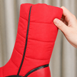Winter boots women, detail view