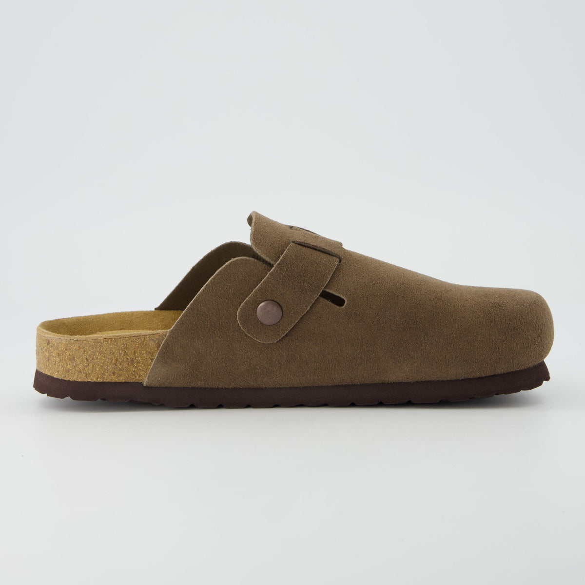 Leather Clogs for Women, Backless Slip-On Clogs, 8 Colors, Wide Width