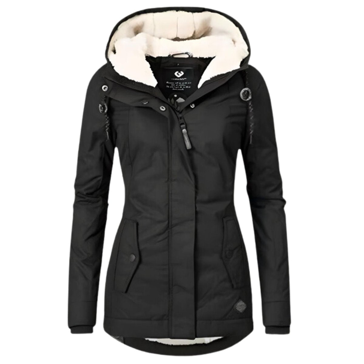 Womens parka in Black