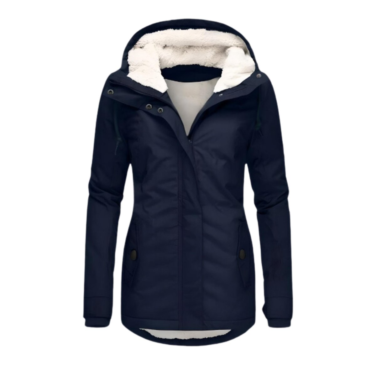 Womens parka in Navy Blue