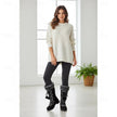 Winter snow boots for women, lace up fur cuff mid calf boots, view 8