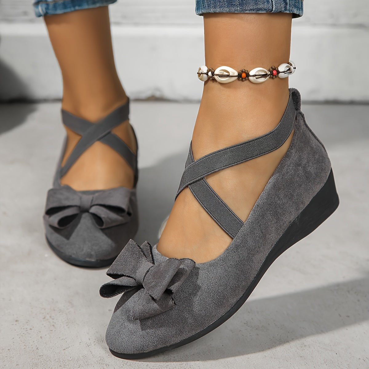 Women's Comfortable Ballet Flats, Neutral Everyday Flat Shoes, US 5-11
