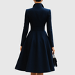 Women's Coat Dress, Tailored Button Front Work Dress, XS-2XL