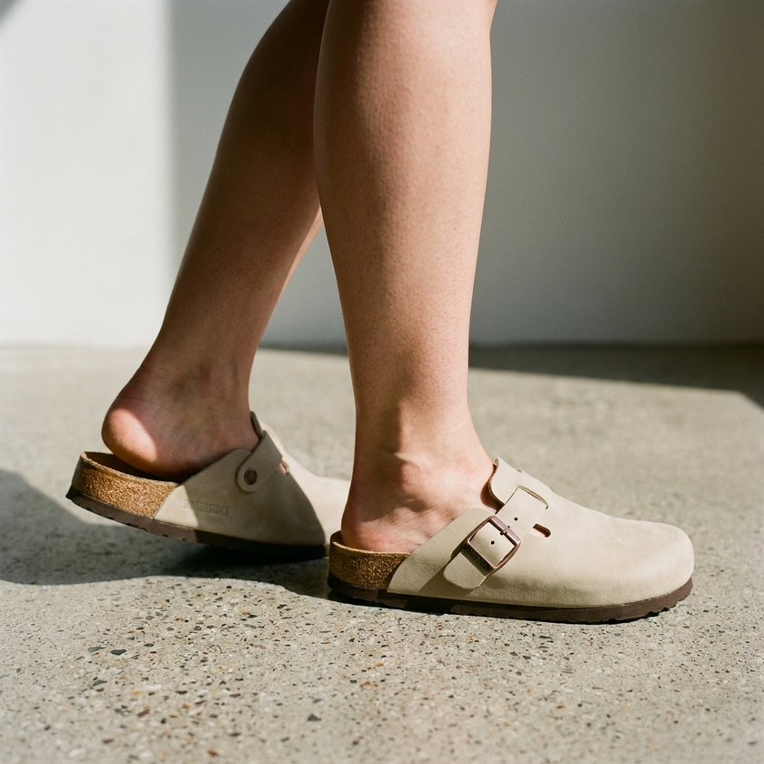 Mules for Women, Suede Clog Mules in 12 Colors, Medium and Wide Width