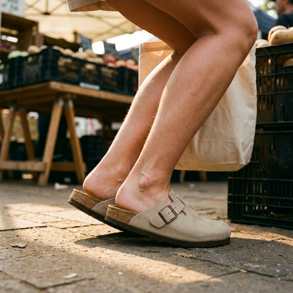 Mules for women, black suede clog mules with open back