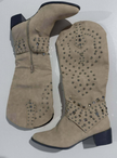Women's Heeled Knee High Boots, Pointed Toe Block Heel Tall Boots