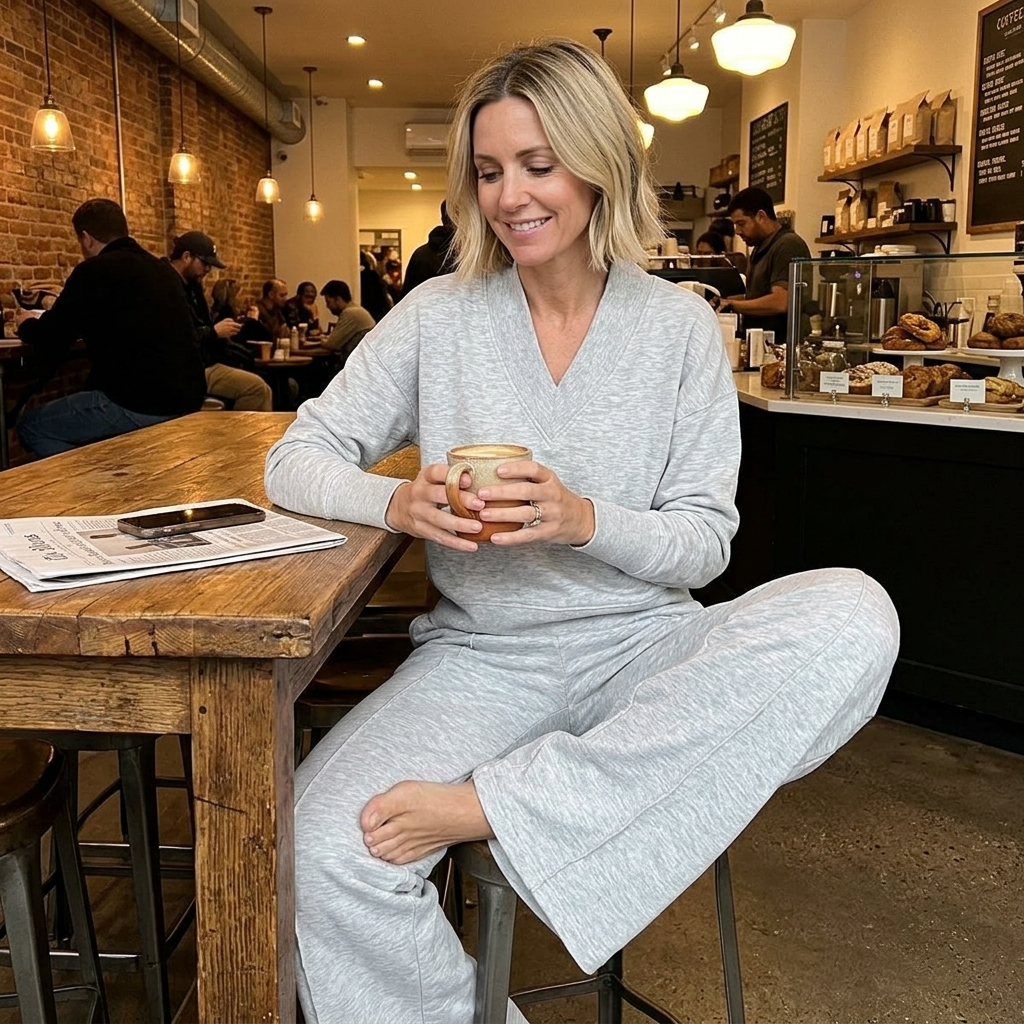 Sweater set for women, travel outfit