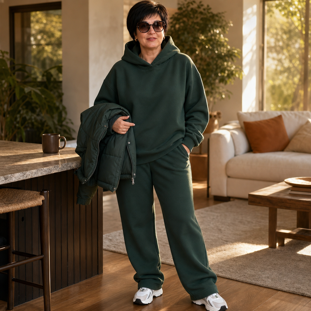 Sweatsuits for women, size and fit
