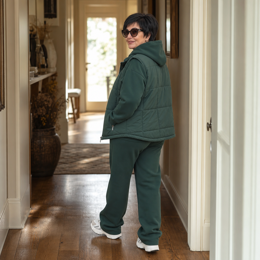 Sweatsuits for women, back view
