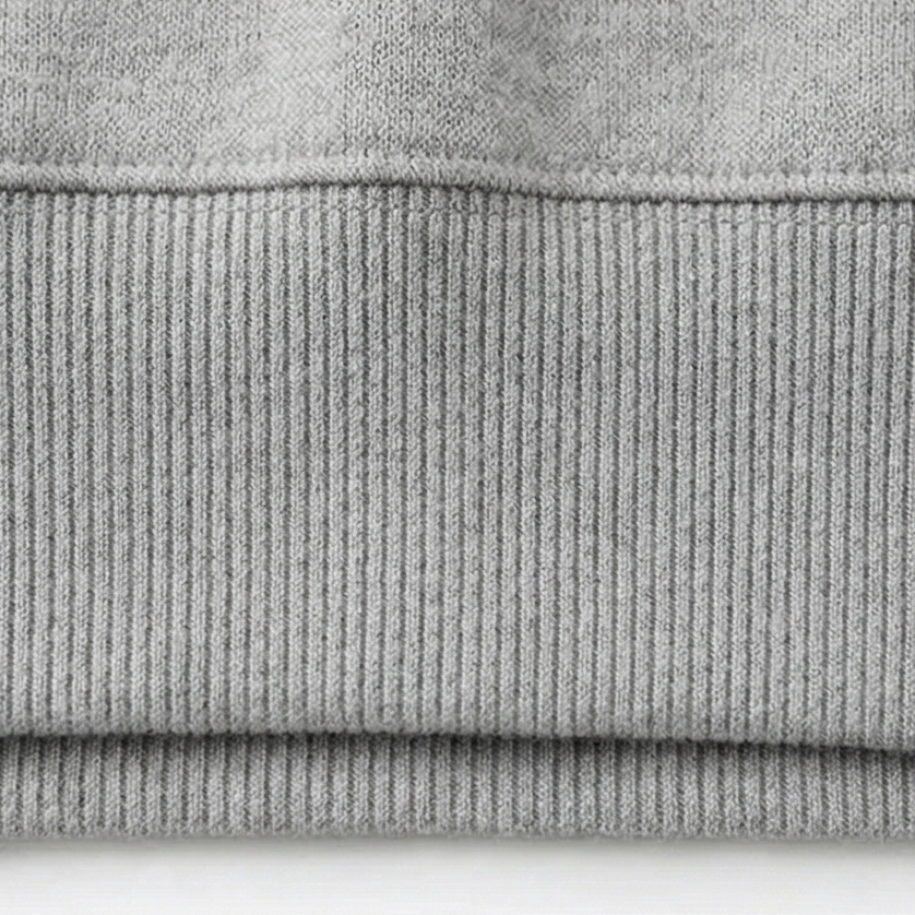 Sweater set for women, cuff detail