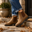 Chelsea Boots for Women - Brown