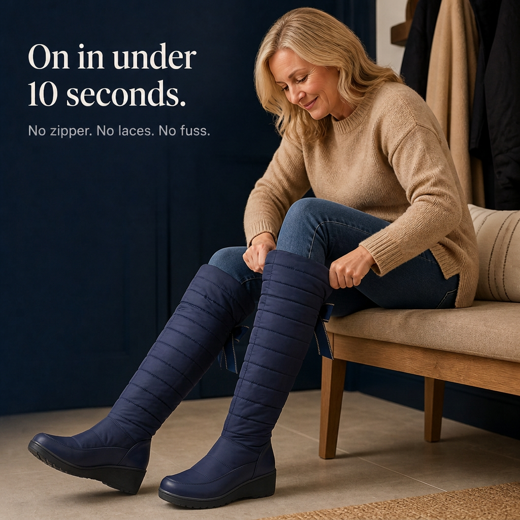 Slip on snow boots, product view