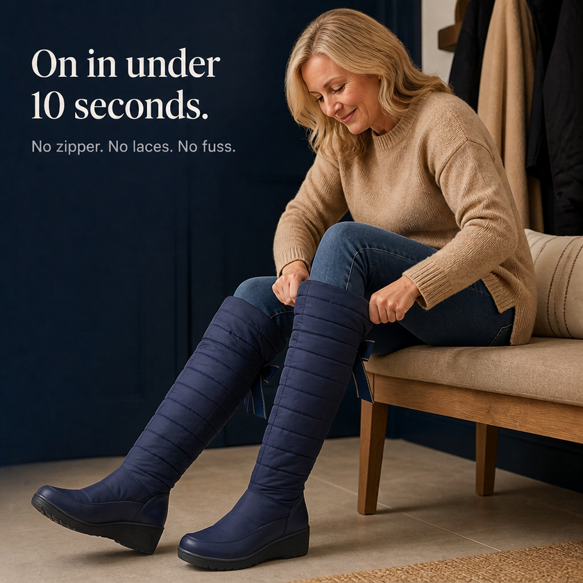 Slip on snow boots, product view