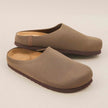 Knit Clogs for Women, Cork Footbed Clog Slippers, Wide Width