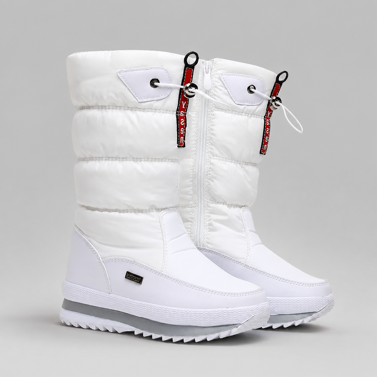 White Snow Boots for Women 2