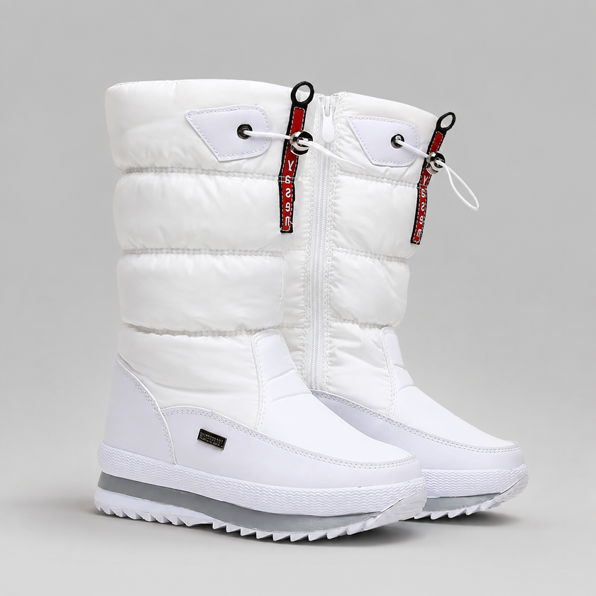White Snow Boots for Women 2