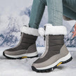 Snow boots women in Grey